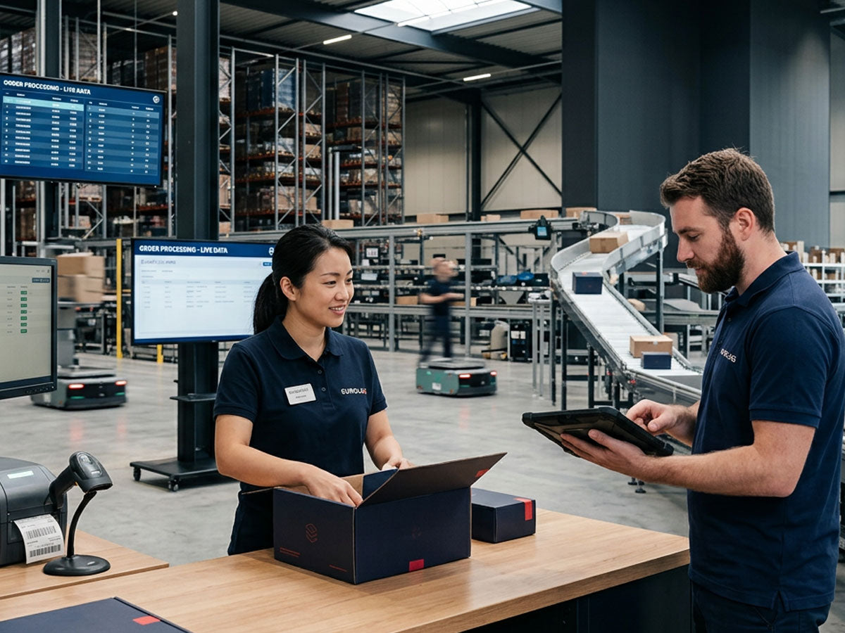 E-commerce logistieke ondernemer